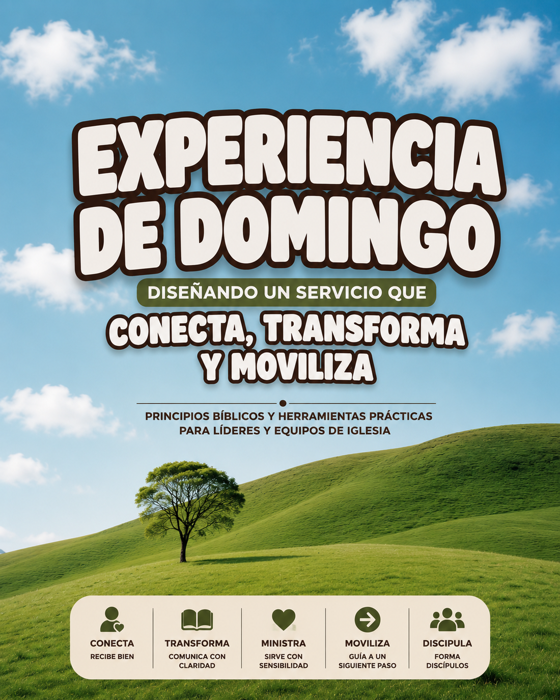 La razón por la que tu servicio dominical no está produciendo discípulos
