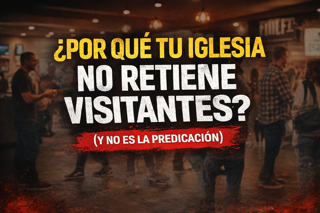 La razón por la que tu iglesia no retiene visitantes