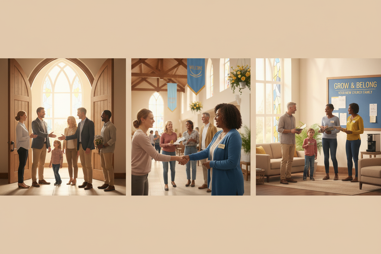 Tres Pasos para un ministerio de bienvenida